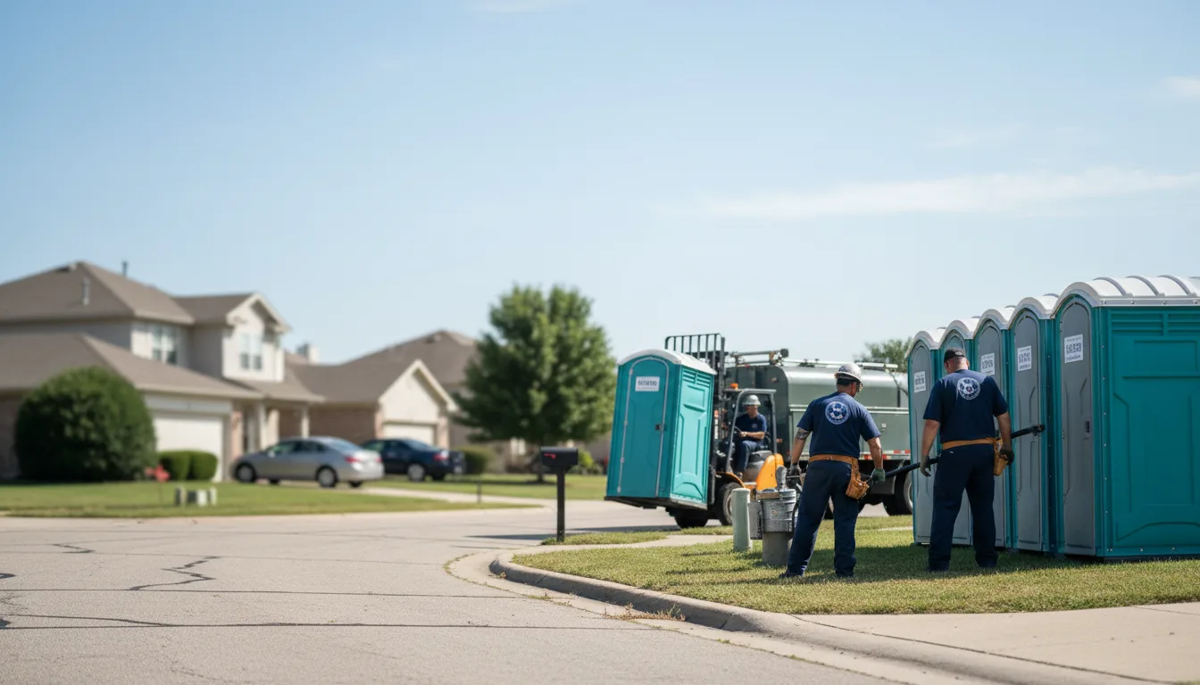 Porta Potty Rental in Hatley, WI near me